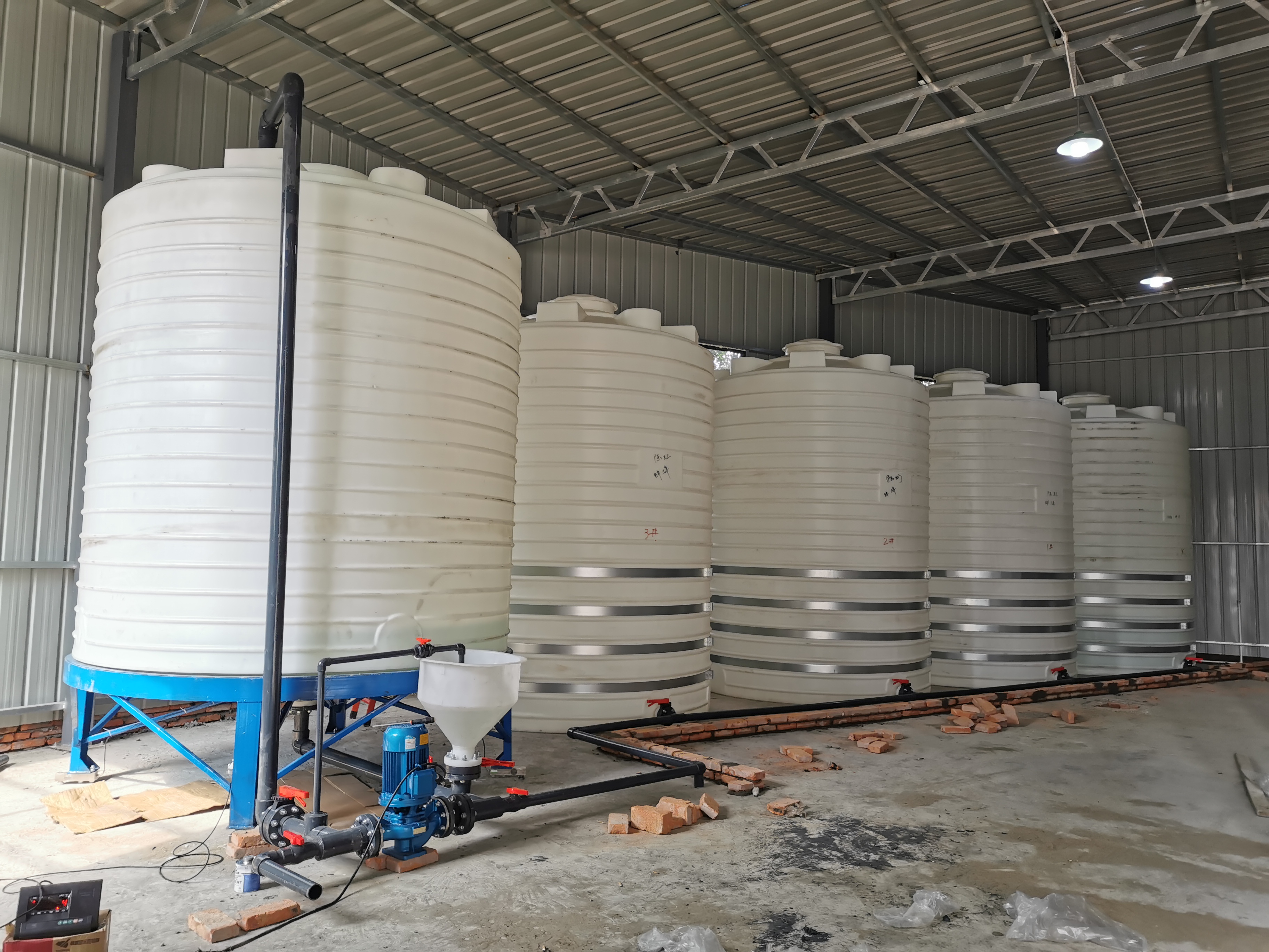 安徽蚌埠-15噸復(fù)配案列